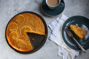 Marmalade Cake - gooey, eggy and Seville orangey