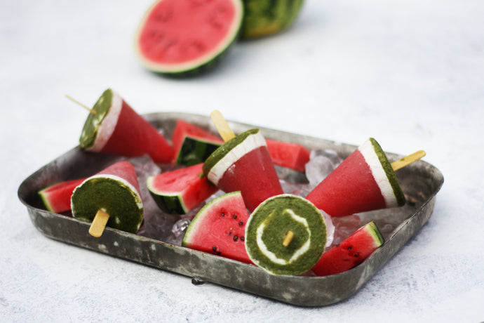 Watermelon Ice Lolly Recipe - Summer Food Styling