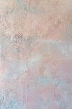 'Petalo' Hand-Painted Photography Background Weathered Concrete, pink