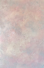 'Petalo' Hand-Painted Photography Background Weathered Concrete, pink
