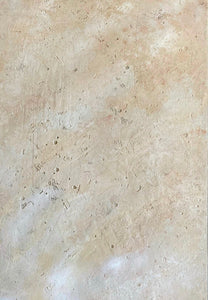 ‘Carlo’ Hand-painted Photography Background Board - Deep textured plaster, warm cream tones