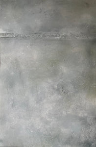 'Punk' Hand-painted Photography Background Board - medium grey/concrete, soft pink/greens