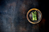 ‘Mawn' Hand-painted Photography Background Board - Black, Burnt Sienna, Raw Umber