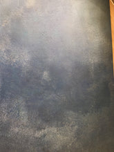 'Tempre' Hand-painted Photography Background Board - Deep Blue with Teal, White & Black-Background Board-Tom-60x60cm-Woodrow Studios Food Photography Background